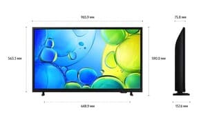 Samsung 43" (108 см) Телевизор Samsung UE43F6000FUXRU черный, фото 7