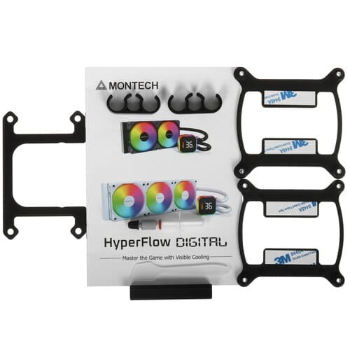 Система охлаждения Montech HyperFlow Digital 360 черная thumb 9
