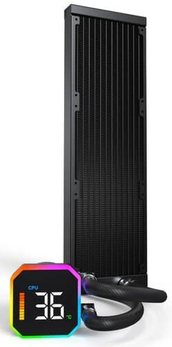 Система охлаждения Montech HyperFlow Digital 360 черная thumb 14