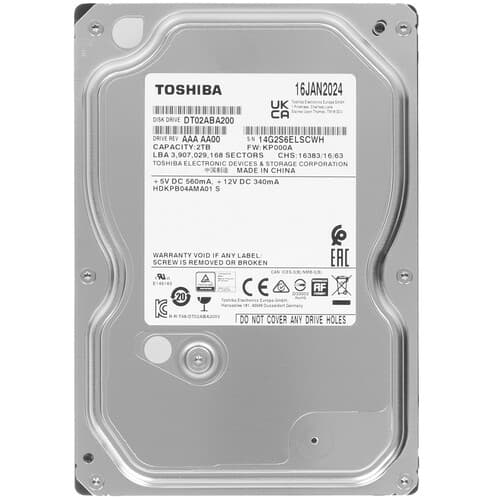 2 ТБ Жесткий диск Toshiba DT02 [DT02ABA200] thumb 1