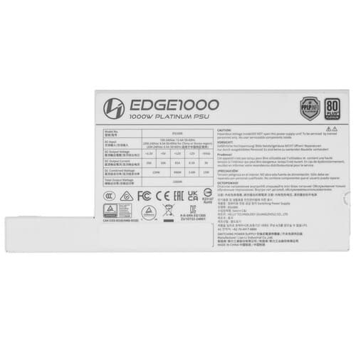 Блок питания LIAN LI EDGE 1000W White [G9P.EG1000.WE00.RU] белый thumb 4