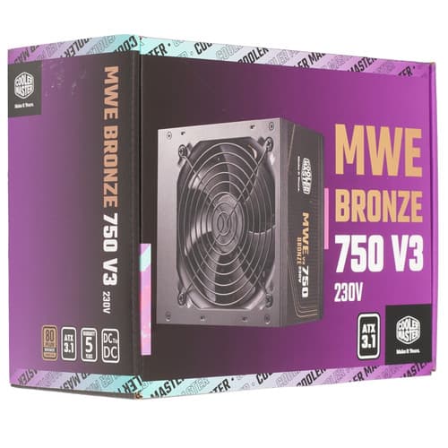 Блок питания Cooler Master MWE Bronze 750 V3 230V [MPE-7501-ACABW-3BEU] черный thumb 7