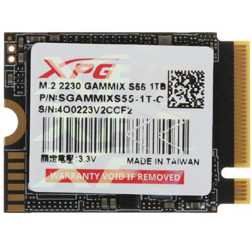 1000 ГБ M.2 NVMe накопитель ADATA XPG GAMMIX S55 [SGAMMIXS55-1T-C] thumb 1