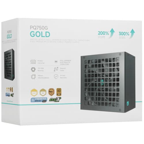 Блок питания DEEPCOOL GamerStorm PQ750G [R-PQ750G-FD0B-WGEU-V1] черный thumb 9