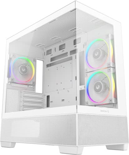 Корпус DEEPCOOL CG380 3F [R-CG380-WHAGM3-G] белый thumb 1