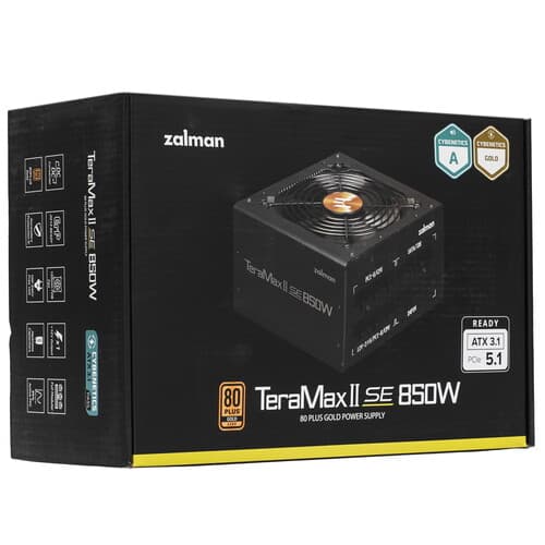 Блок питания ZALMAN TeraMax II SE 850W  черный thumb 7