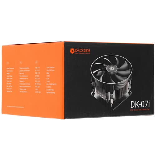 ID-Cooling Кулер для процессора ID-COOLING DK-07i  черный, фото 8