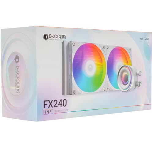 Система охлаждения ID-COOLING FX240 INF  белая thumb 11
