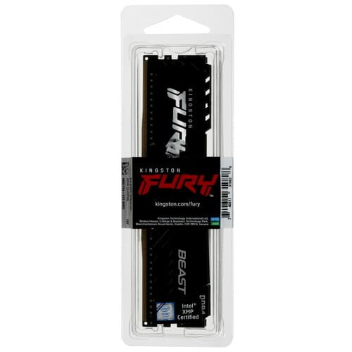 Kingston FURY Оперативная память Kingston FURY Beast Black [KF432C16BB/32] 32 ГБ, фото 3