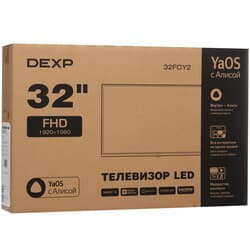 DEXP 32" (81 см) Телевизор DEXP 32FCY2 черный, фото 11