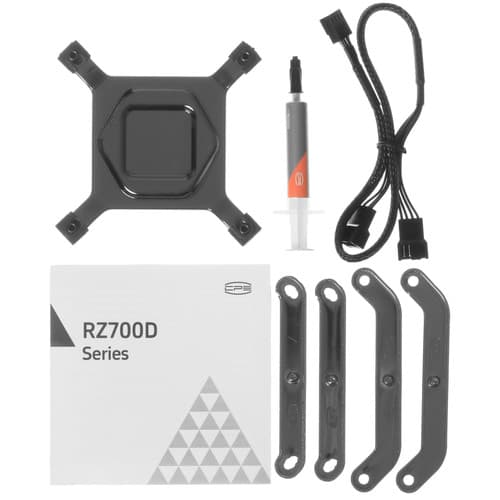 PCCooler Кулер для процессора PCCooler RZ700D [RZ700D-BKNWYX-GL] черный, фото 8