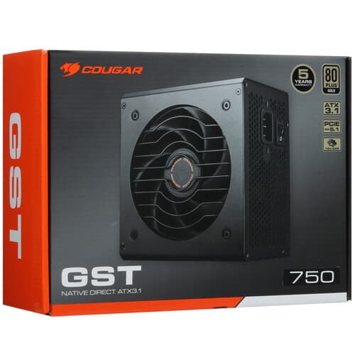 Блок питания Cougar GST 750W [GMS750] черный thumb 8