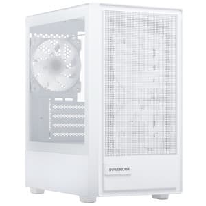 Корпус PowerCase Mistral SM02 ARGB [CMMSM02W-A3] белый thumb 3