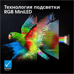 Hisense 65" (165 см) Телевизор Hisense 65UR9S черный, фото 15