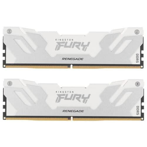 Kingston FURY Оперативная память Kingston Fury Renegade White [KF580C38RWK2-32] 32 ГБ