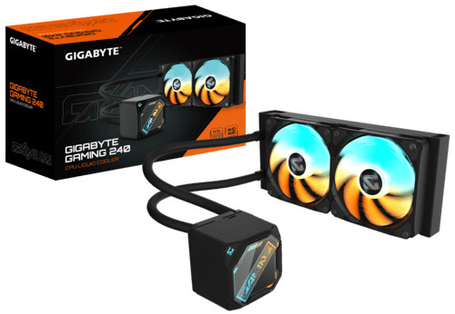 Система охлаждения GIGABYTE GAMING 240 ICE черная thumb 4