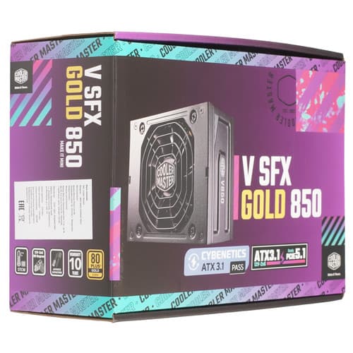 Блок питания Cooler Master V SFX Gold 850 ATX 3.1 [MPY-8501-SFHAGV-3EEU] черный thumb 8
