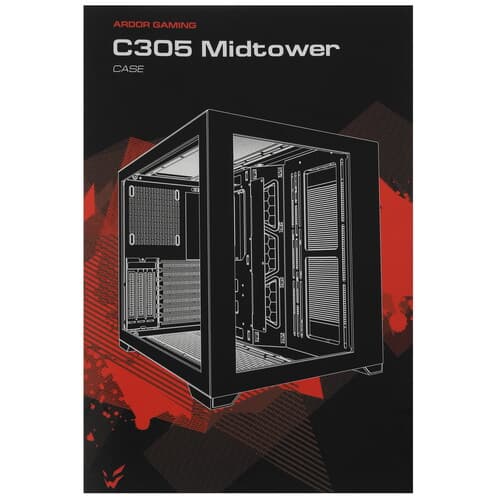 Корпус ARDOR GAMING C305 V2  черный thumb 13