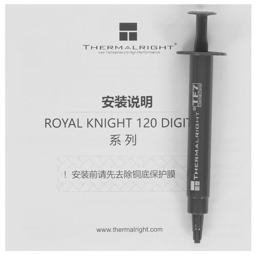 Thermalright Кулер для процессора Thermalright Royal Knight 120 Digital White  белый, фото 11
