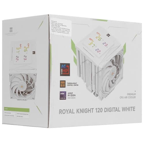 Thermalright Кулер для процессора Thermalright Royal Knight 120 Digital White  белый, фото 12