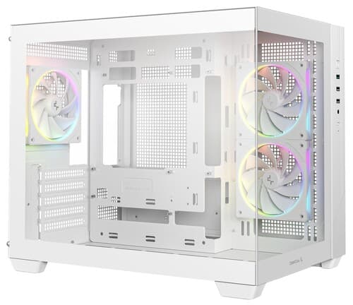 Корпус DEEPCOOL CG330 3F [R-CG330-WHNGM3-G] белый thumb 2