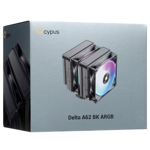 Ocypus Кулер для процессора Ocypus Delta A62 BK ARGB [Delta-A62-BK2NAWN00X-GL] черный, фото 12