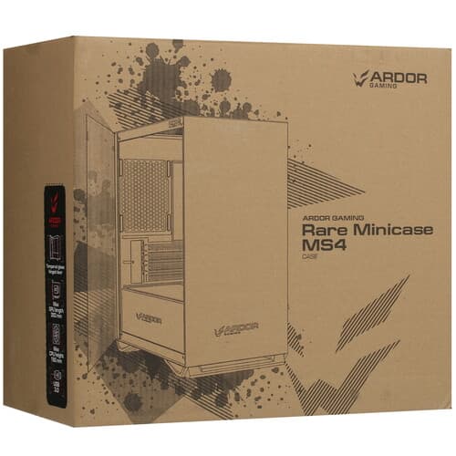 ARDOR GAMING Корпус ARDOR GAMING Rare Minicase MS4  белый, фото 14
