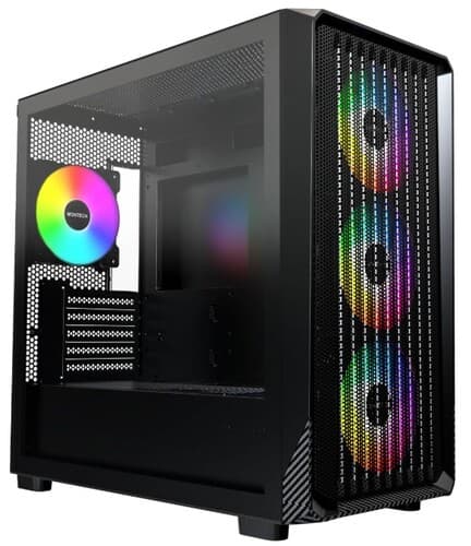 Корпус MONTECH X5M [X5M (B)] черный thumb 1