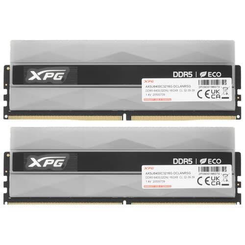 XPG (ADATA) Оперативная память ADATA LANCER NEON RGB [AX5U6400C3216G-DCLANRSG] 32 ГБ, фото 2