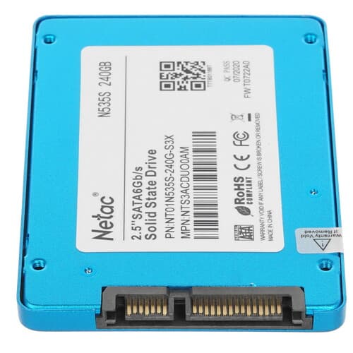 Netac 240 ГБ 2.5" SATA накопитель Netac N535S [NT01N535S-240G-S3X], фото 3