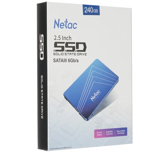 Netac 240 ГБ 2.5" SATA накопитель Netac N535S [NT01N535S-240G-S3X], фото 6