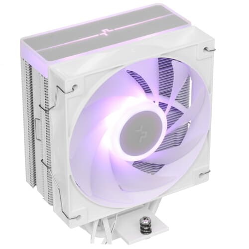DEEPCOOL Кулер для процессора DEEPCOOL AG400 WH ARGB V2 [R-AG400-WHAMMN-GJD] белый, фото 2