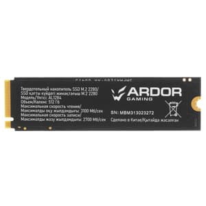 512 ГБ M.2 NVMe накопитель ARDOR GAMING Ally AL1284 [ALMAYM1024-AL1284] thumb 3