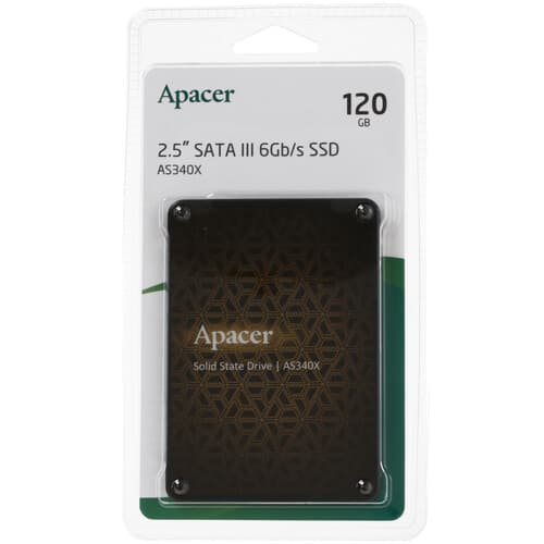 Apacer 120 ГБ 2.5" SATA накопитель Apacer AS340X [AP120GAS340XC-1], фото 5