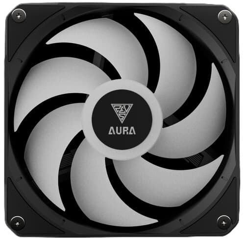 Система охлаждения GAMDIAS AURA GL240 LCD черная thumb 8