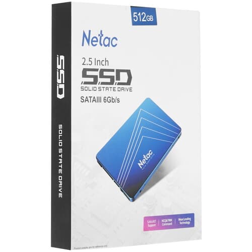 Netac 512 ГБ 2.5" SATA накопитель Netac N600S [NT01N600S-512G-S3X], фото 4
