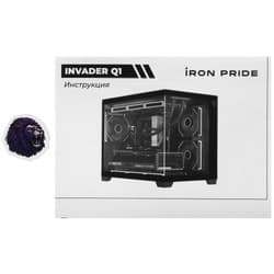Корпус Iron Pride INVADER Q1 [Q1White+3xFX5] белый thumb 14