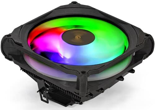 ExeGate Кулер для процессора ExeGate Dark Magic EE400XL-PWM.RGB [EX286158RUS] черный