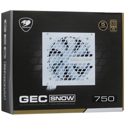 Блок питания Cougar GEC SNOW 750 [31GC0750002PR01] белый thumb 8