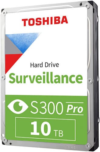 10 ТБ Жесткий диск Toshiba S300 Pro Surveillance [MD10ADA10TV] thumb 5