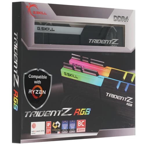 G.Skill Оперативная память G.Skill Trident Z RGB (AMD) [F4-3200C16D-16GTZRX] 16 ГБ, фото 3