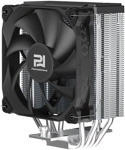 PentaWave Кулер для процессора PentaWave PC-Z04E SRB [PC-Z04ESRBPWM] черный, фото 4