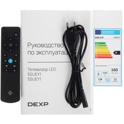 DEXP 55" (138 см) Телевизор DEXP 55UEY1 черный, фото 12
