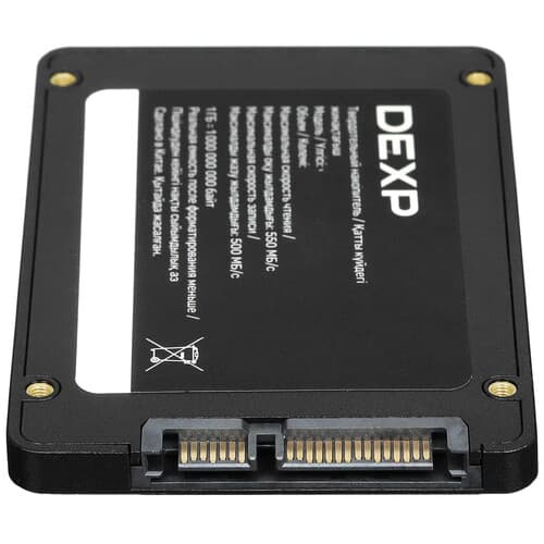 DEXP 256 ГБ 2.5" SATA накопитель DEXP Q100 [Q100SMRIMY256], фото 3
