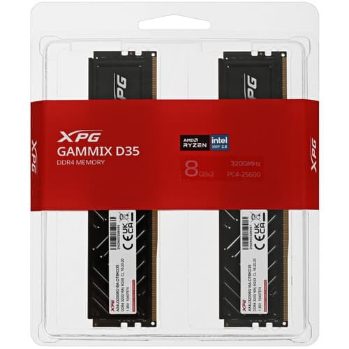 XPG (ADATA) Оперативная память ADATA XPG GAMMIX D35 [AX4U32008G16A-DTBKD35] 16 ГБ, фото 3