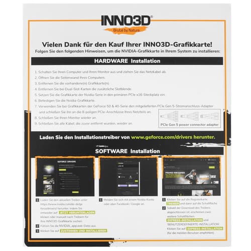 Inno3D Видеокарта Inno3D GeForce RTX 5060 Ti TWIN X2 OC [N506T2-08D7X-193075N], фото 8