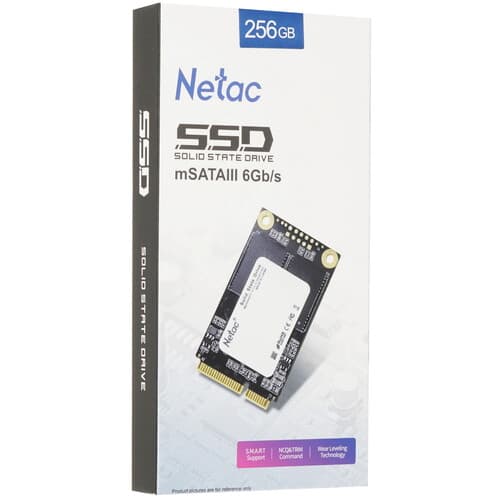 Netac 256 ГБ MSATA накопитель Netac N5M [NT01N5M-256G-M3X], фото 4