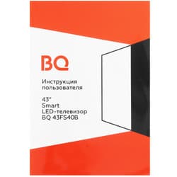 BQ 43" (109 см) Телевизор BQ 43FS40B черный, фото 11