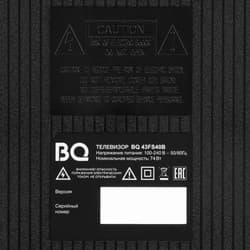 BQ 43" (109 см) Телевизор BQ 43FS40B черный, фото 8