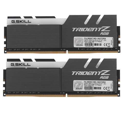 G.Skill Оперативная память G.Skill Trident Z RGB (AMD) [F4-3600C18D-16GTZRX] 16 ГБ, фото 2